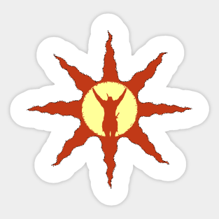 Sun symbol Sticker